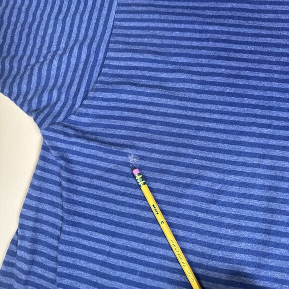 Vintage 90s Fruit of the Loom Striped Tee XXL Grunge USA Single Stitch - Picture 5 of 11